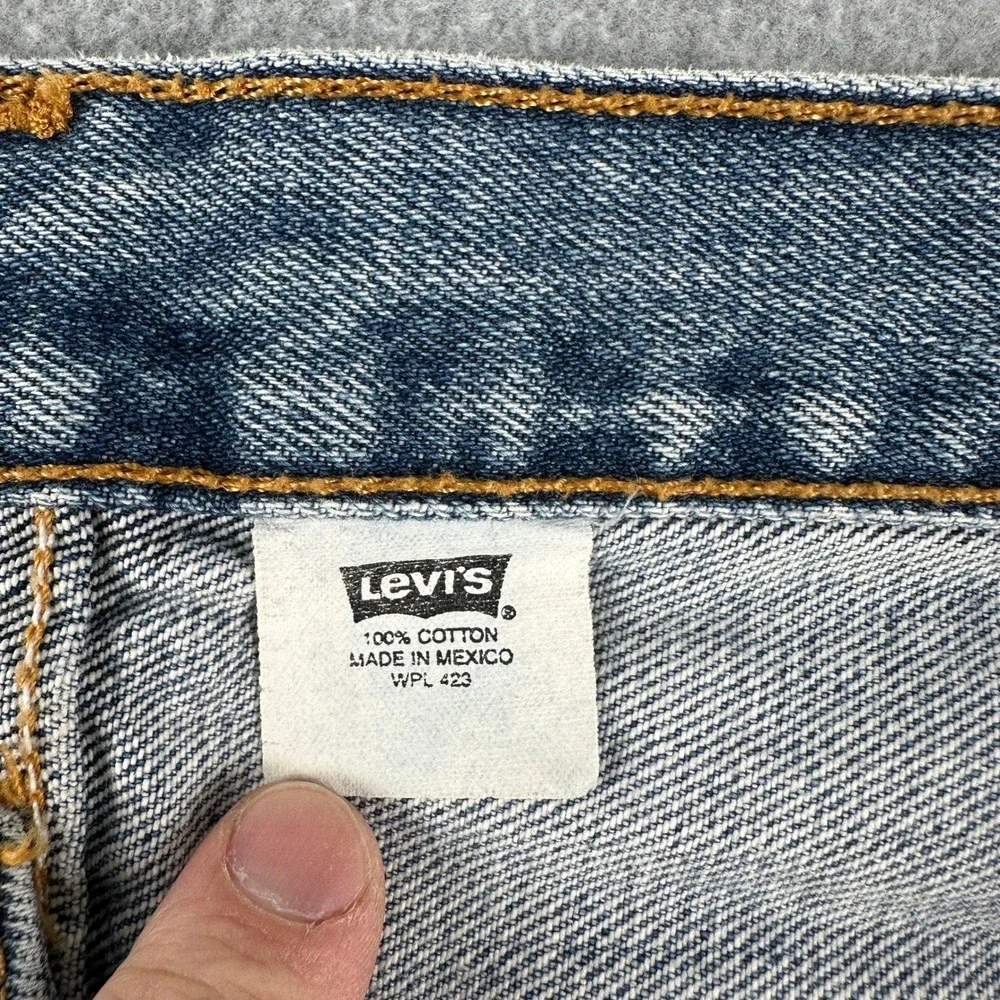 Vintage Levi's 501 XX Jeans Mens 38x30 Blue Original Fit Button Fly Straight Leg